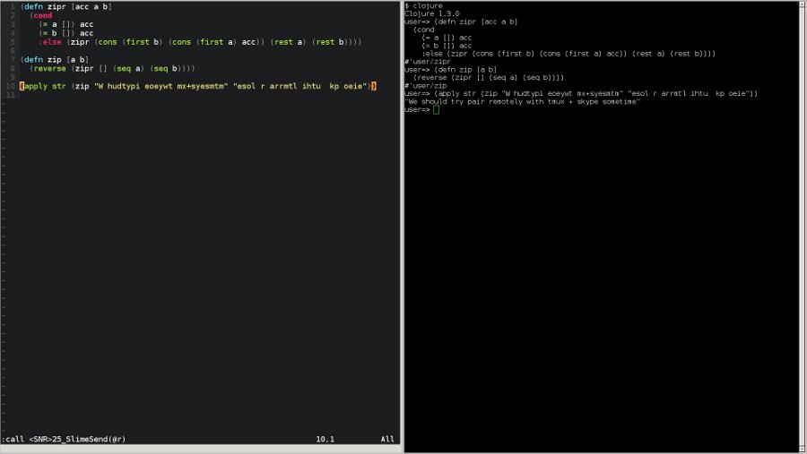 vim slime screenshot